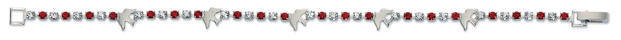 Silver Holy Spirit Crystal Bracelet CNF6