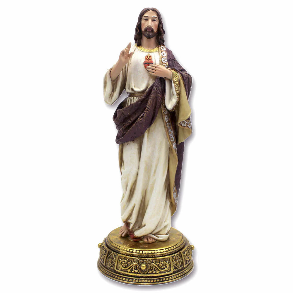 Sacred Heart of Jesus Statue with Prayer Drawer