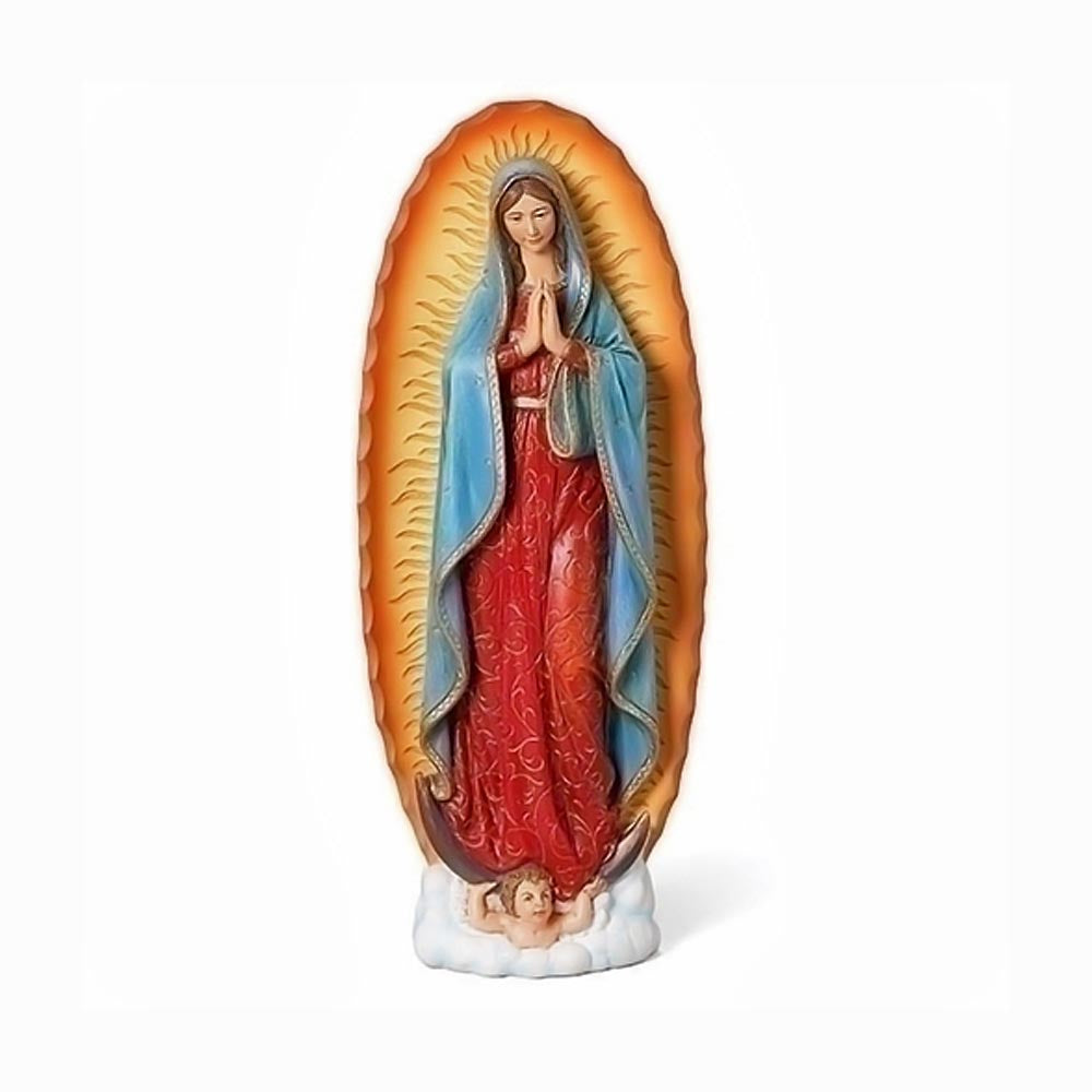 Our Lady of Guadalupe 10 inch Statue