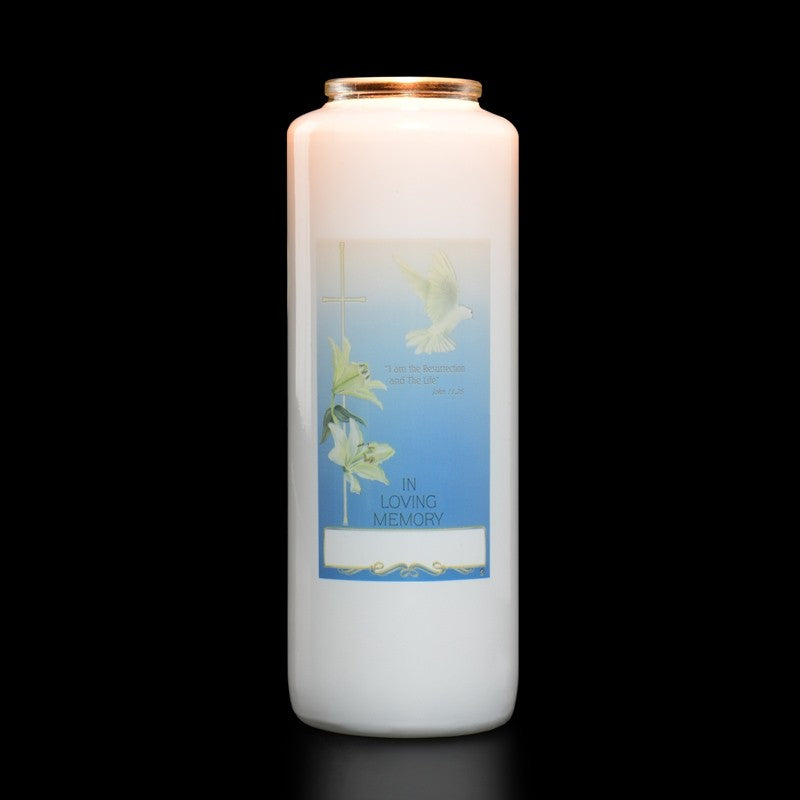 6 day All Souls Devotional Candle - In Loving Memory 2101