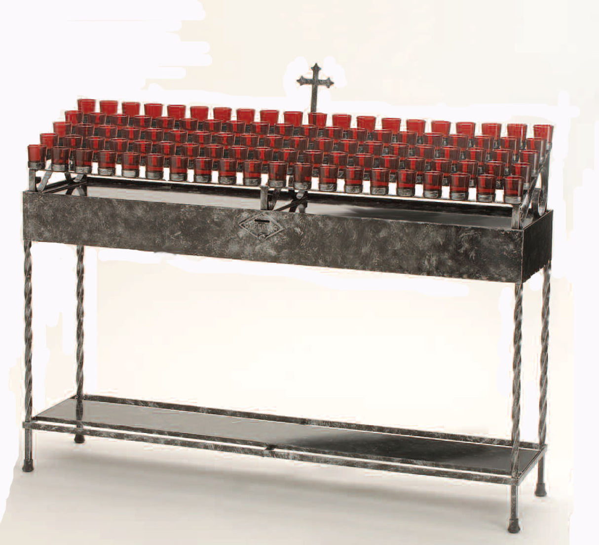 100 Light Votive Candle Stand with Shelf- 19x100