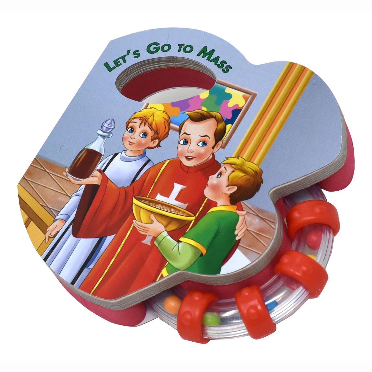 Let's Go To Mass - St. Joseph Rattle Book