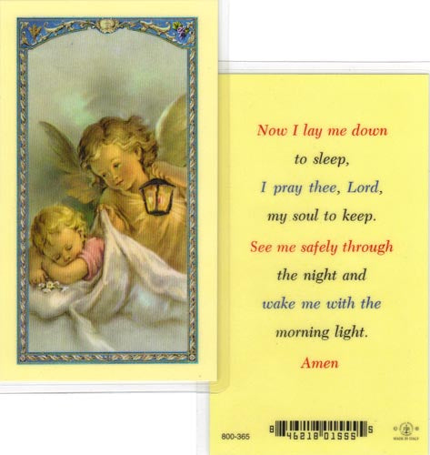 Guardian Angel Bedtime Prayer Cards -800-365