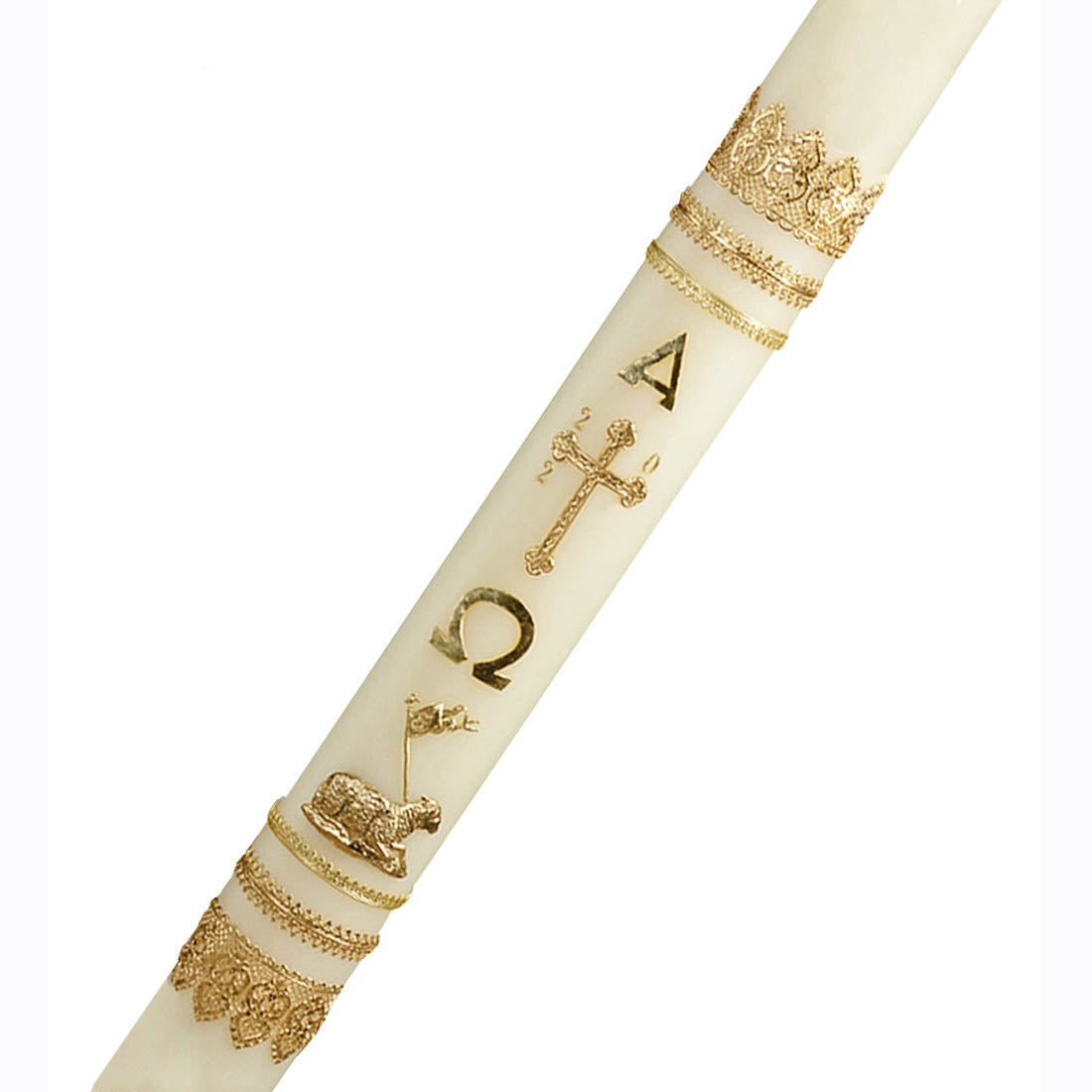 Ornamented Dadant Paschal Candle - All Sizes