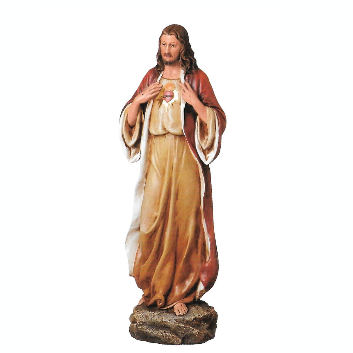 Sacred Heart of Jesus 14 inch Renaissance Statue