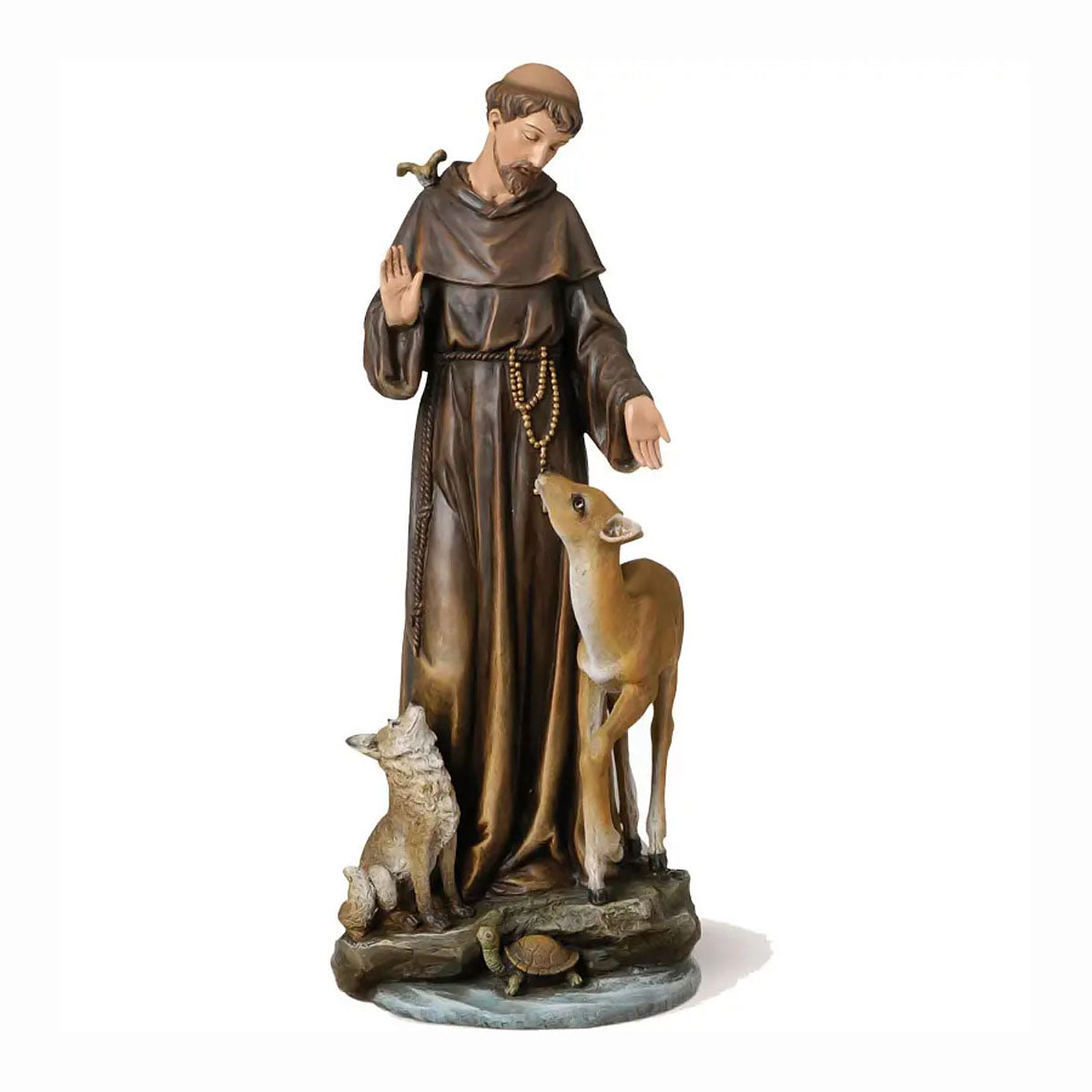 Saint Francis of Assisi Statue - 14 inches tall