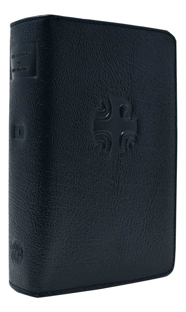 Liturgy of Hours Blue Leather Zipper Case for Vol1