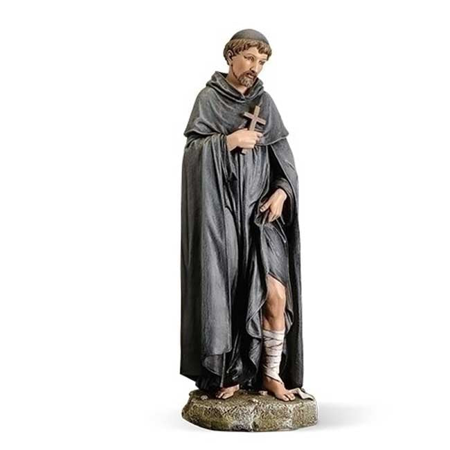 Saint Peregrine Renaissance Statue - 10 inch