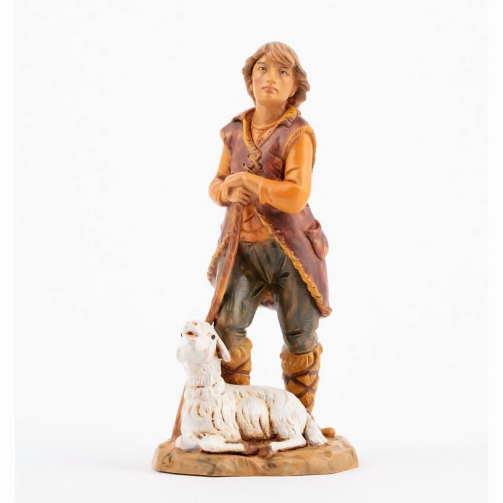 Paul Shepherd with Sheep Fontanini Figure - no. 72688