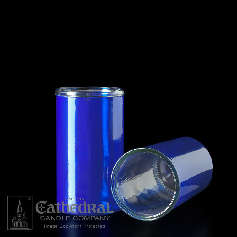 3 day Inserta-Lite Reusable Blue Glass Globes 12ct
