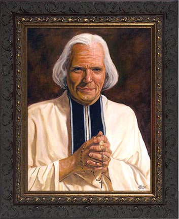 St John Baptiste Vianney Framed