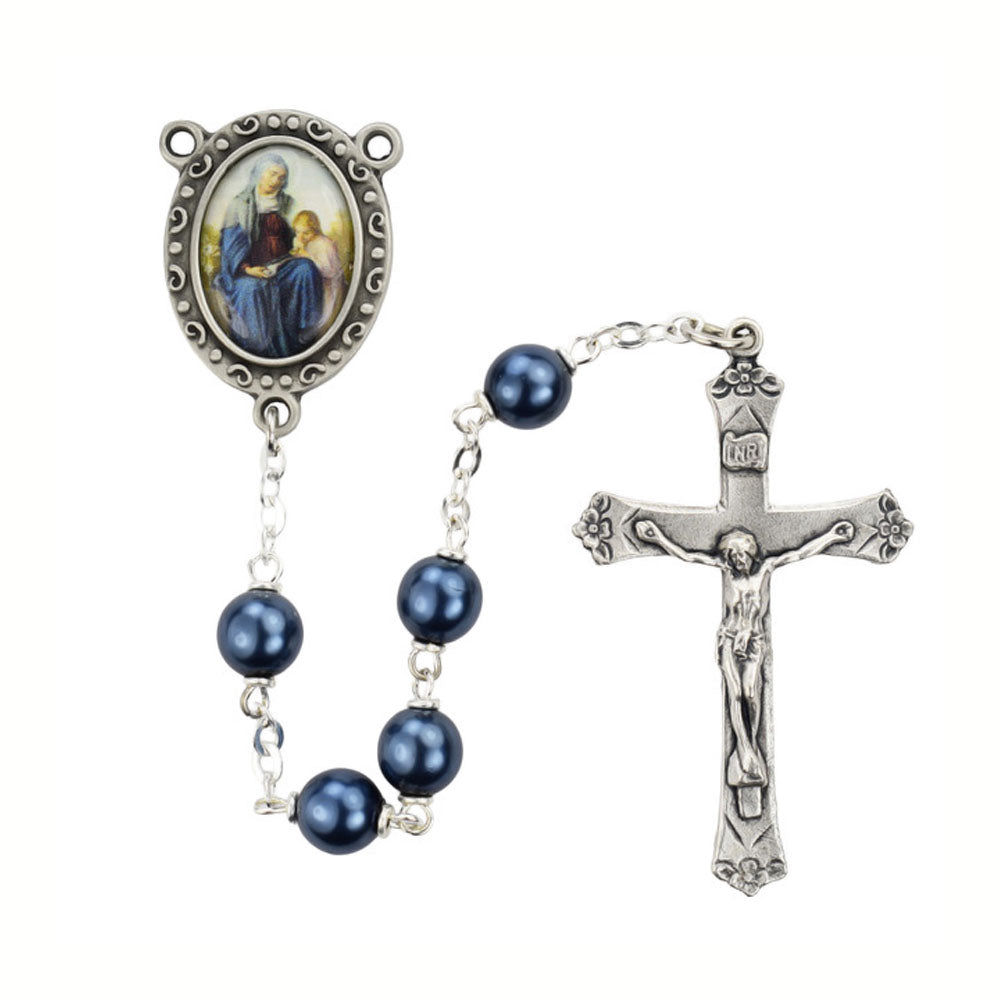 Saint Anne Deluxe Photo Center Rosary