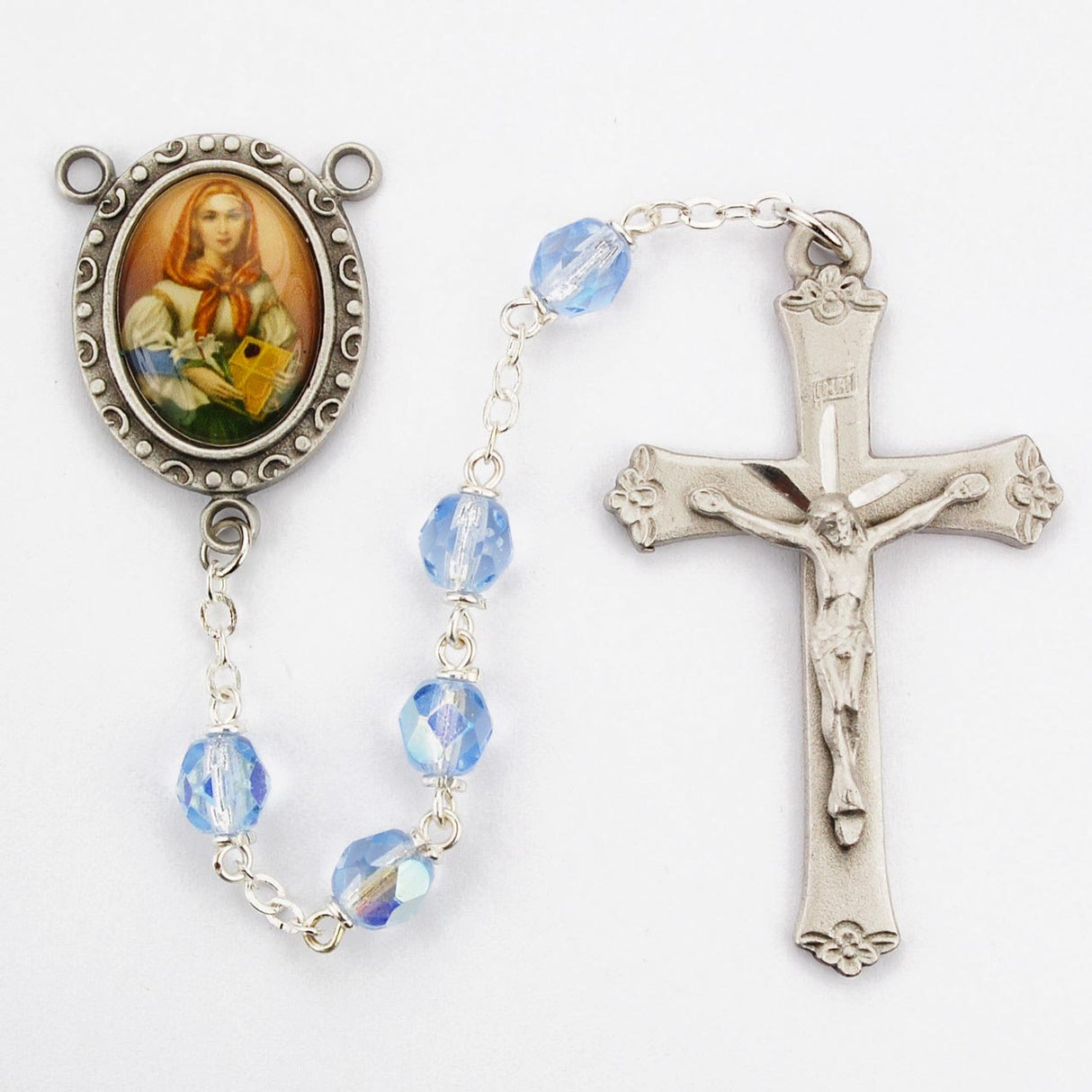 Saint Dymphna Deluxe Rosary