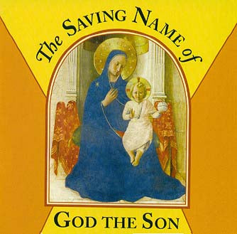 Saving Name of God the Son - A Christmas Boardbook for Children