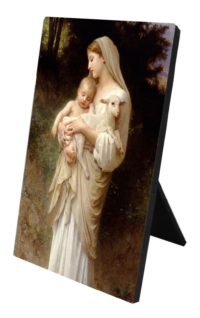 L'Innocence Vertical Desk Plaque