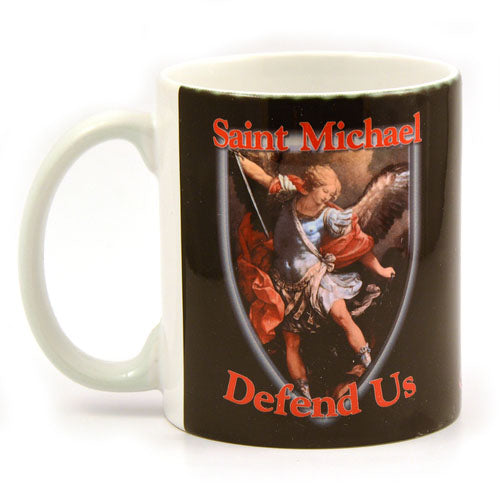 St Michael the Archangel Shield Mug