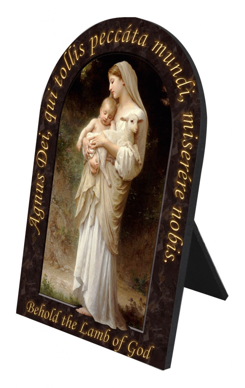 L'Innocence (Behold the Lamb of God) Desk Plaque