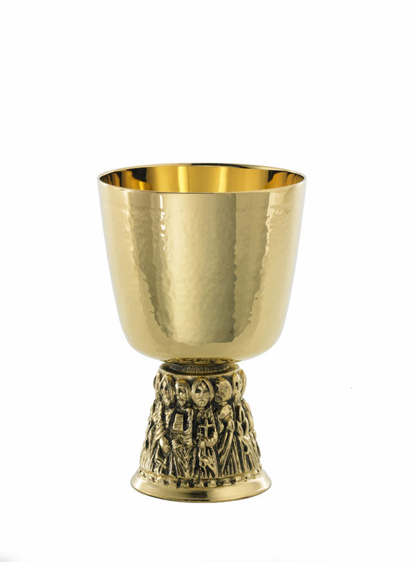 Gold Apostles Chalice with Bowl Paten A2400G