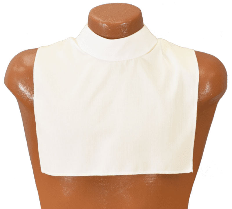 Off-White Amice with Adjustable Velcro Closure