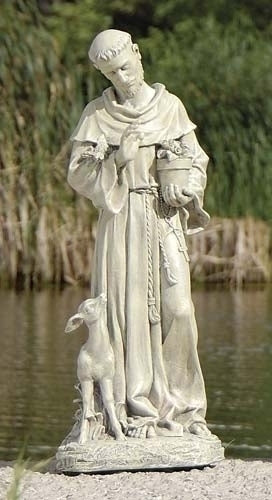 Saint Francis 18 inch Garden Statue - no. 46037