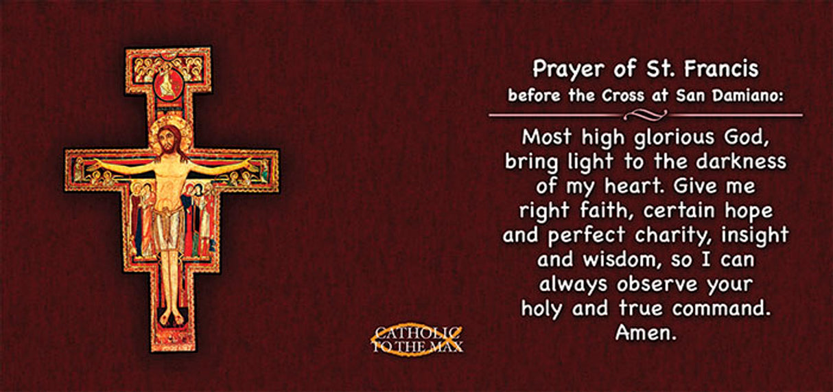 San Damiano with Prayer Mug