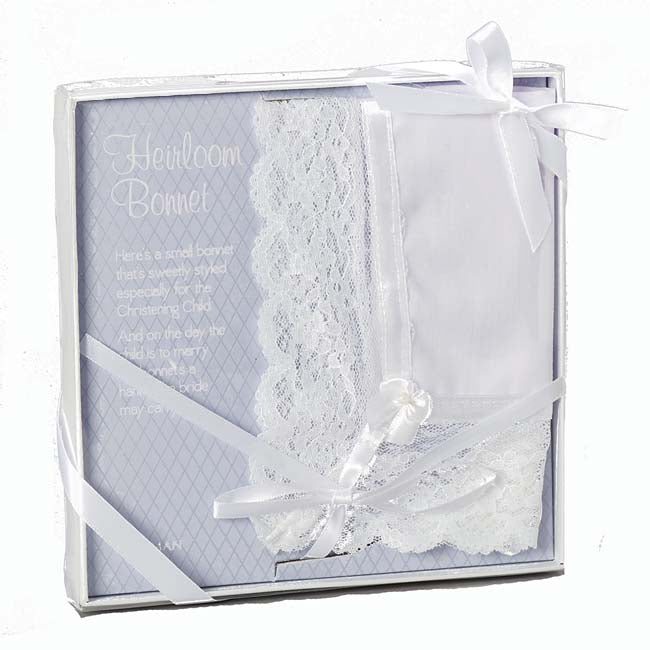 Baby's Hankie Bonnet in Gift Box