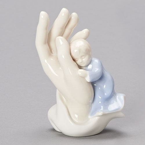 In the Palm of His Hand Valencia Boy Figurine