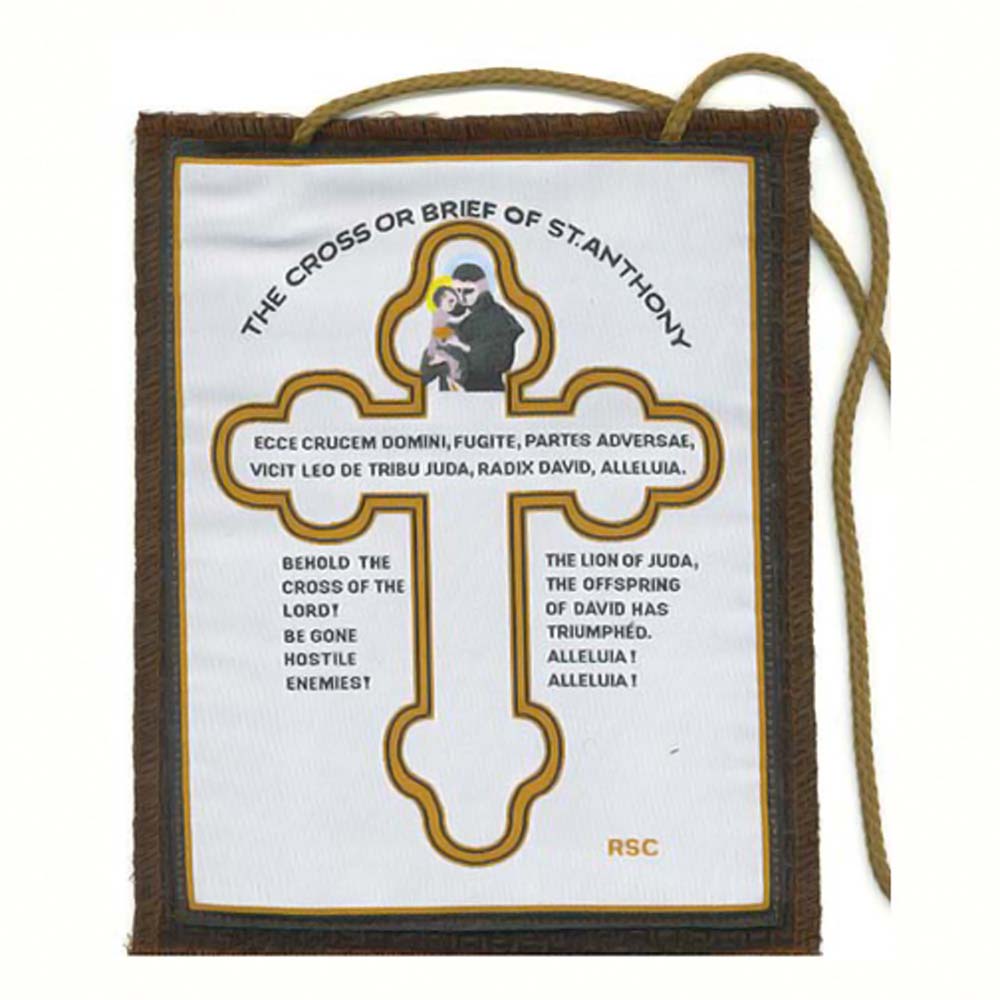 Cross or Brief of St. Anthony - Personal Size