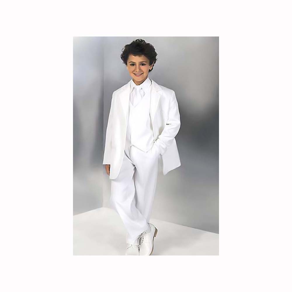 "Tommy" White First Communion Suit Set for Boys - Size 8-12
