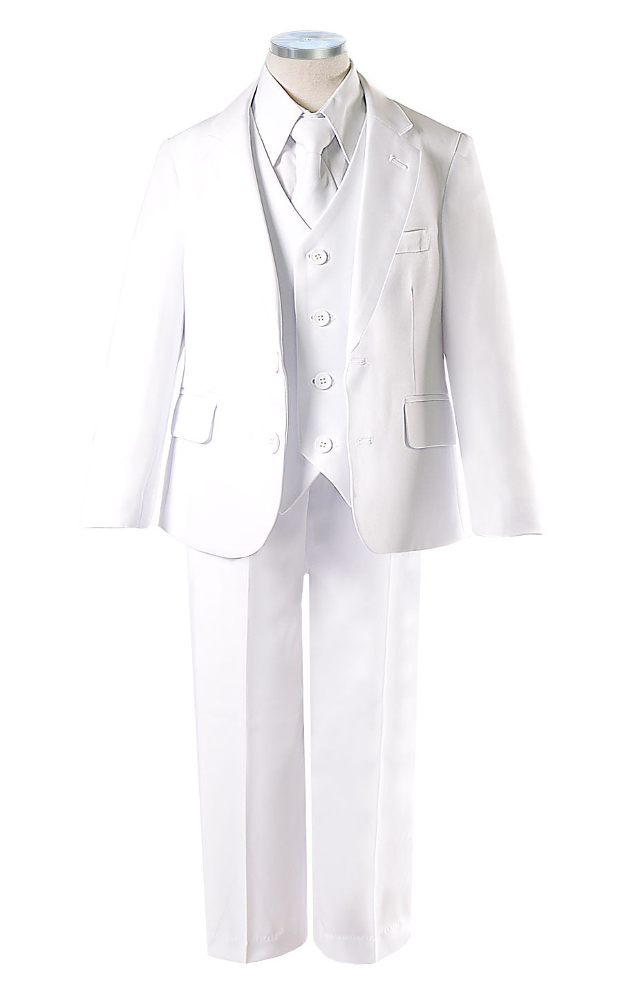 "Tommy" White First Communion Suit Set for Boys - Size 8-12