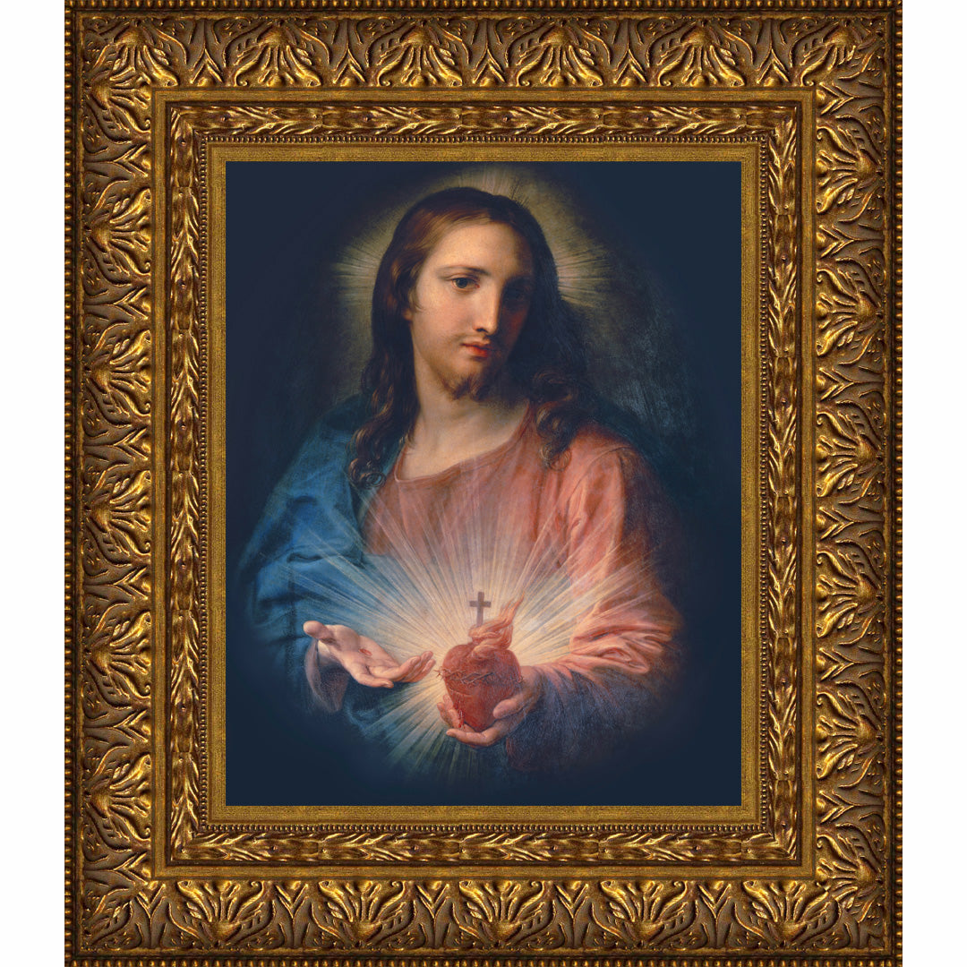 Sacred Heart Of Jesus Batoni Petite Gallery Canvas – In His Name Store