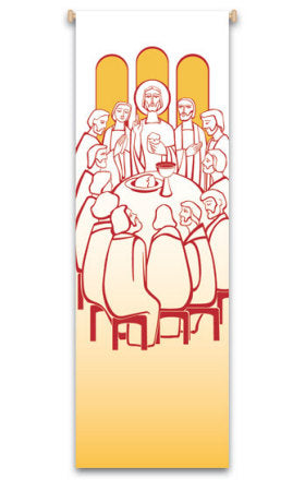 Last Supper Printed Banner no. 7134