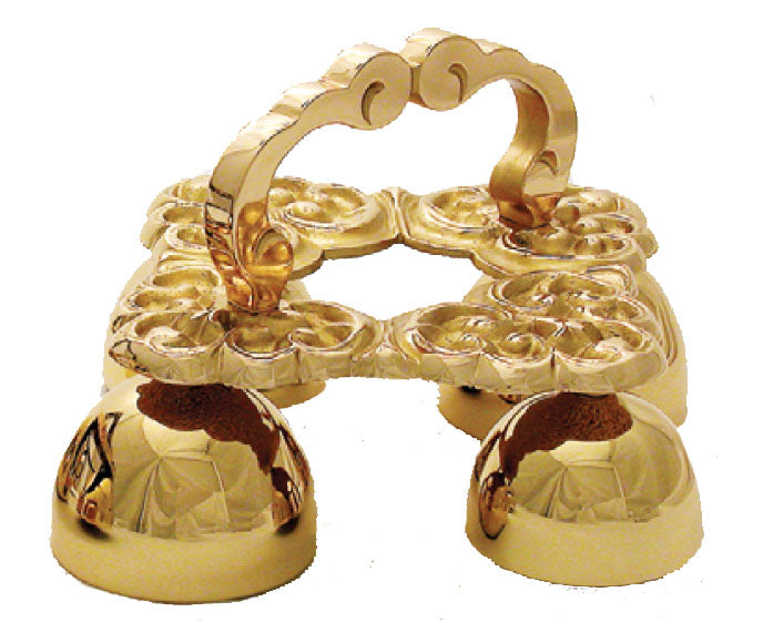 Bronze Altar Bells with Open Ornate Top - 30BL51