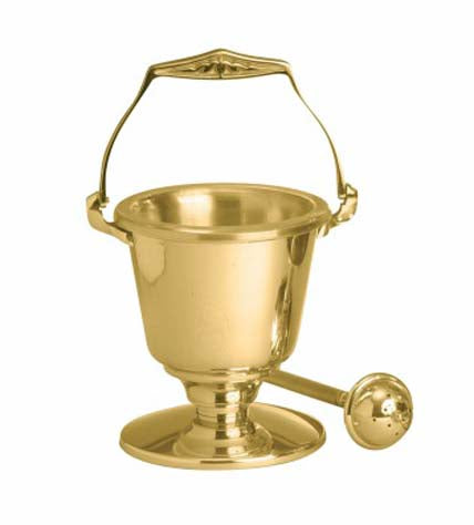 Holy Water Pot & Sprinkler Set no. 216-29