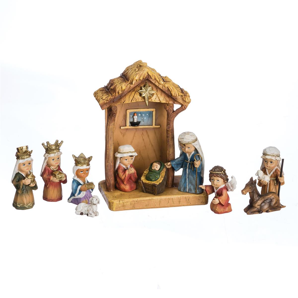 11pc. Kiddie Pageant Nativity Set 36144