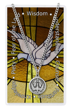 Holy Spirit Prayer Card & Pendant Set PSD600HS