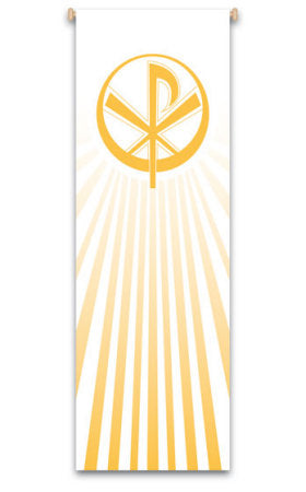 Chi Rho Printed Banner no. 7112