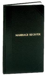Marriage Register Economy Size no. 21