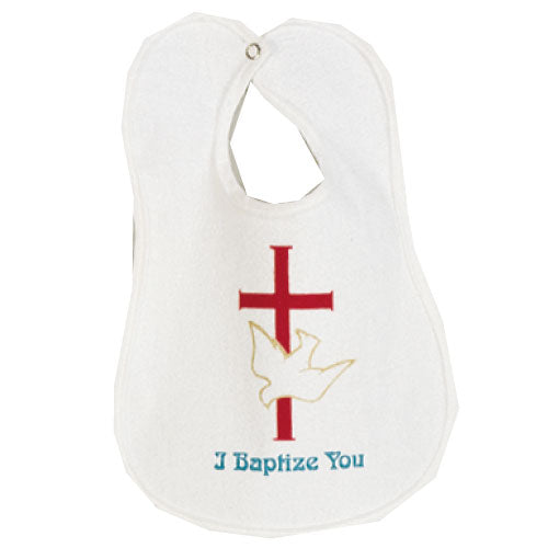 Baptismal Bib - Cotton Terry B6