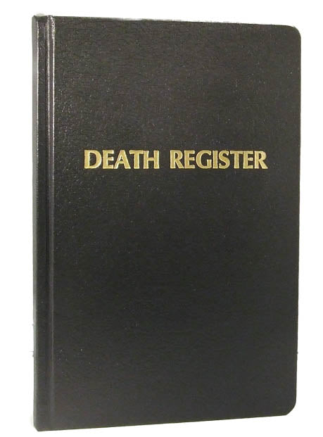 Death Register - Small Edition no. 192