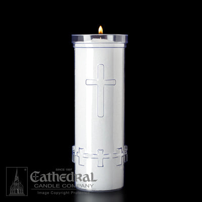 Divine Presence 7 Day Plastic Sanctuary Candle-24ct.