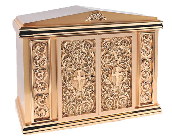 Tabernacle with Scroll Front & Roofed Dome no. 10TAB34