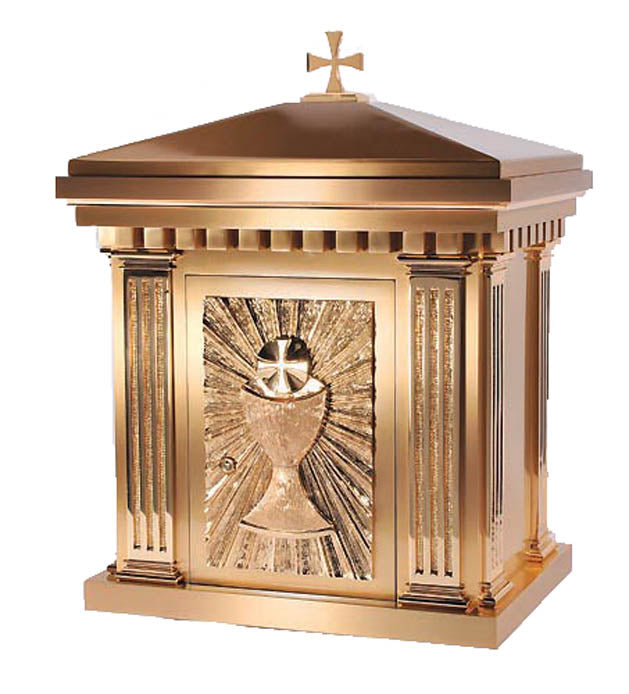 Domed Chalice & Column Tabernacle no. 10TAB10