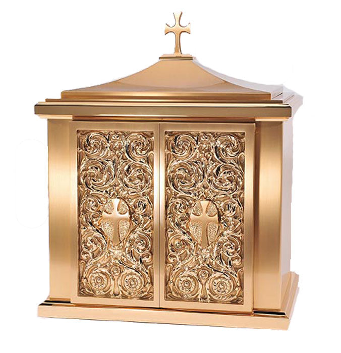 Ornate Scroll Tabernacle with Dome - 10TAB22