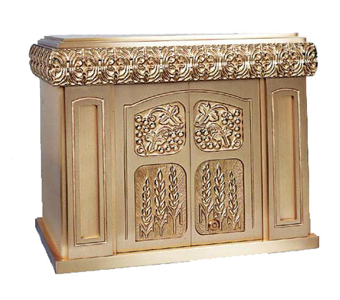 Tabernacle with Grapevine & Wheat Panels - 97TAB25