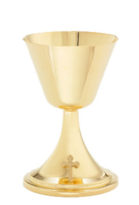 8oz Gold Chalice A9000G