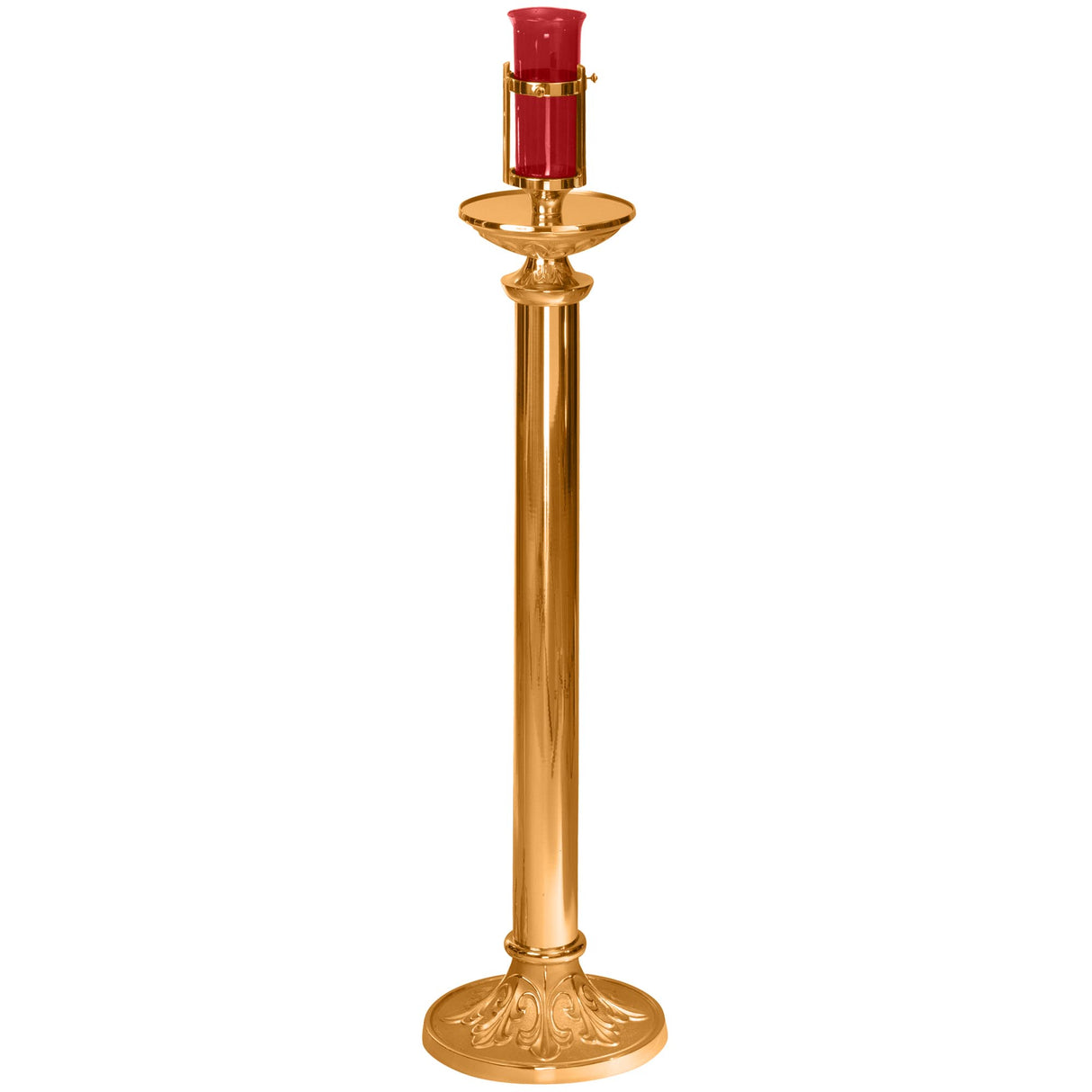 Elegant Leaf Design Sanctuary Lamp Stand - No. 232-169