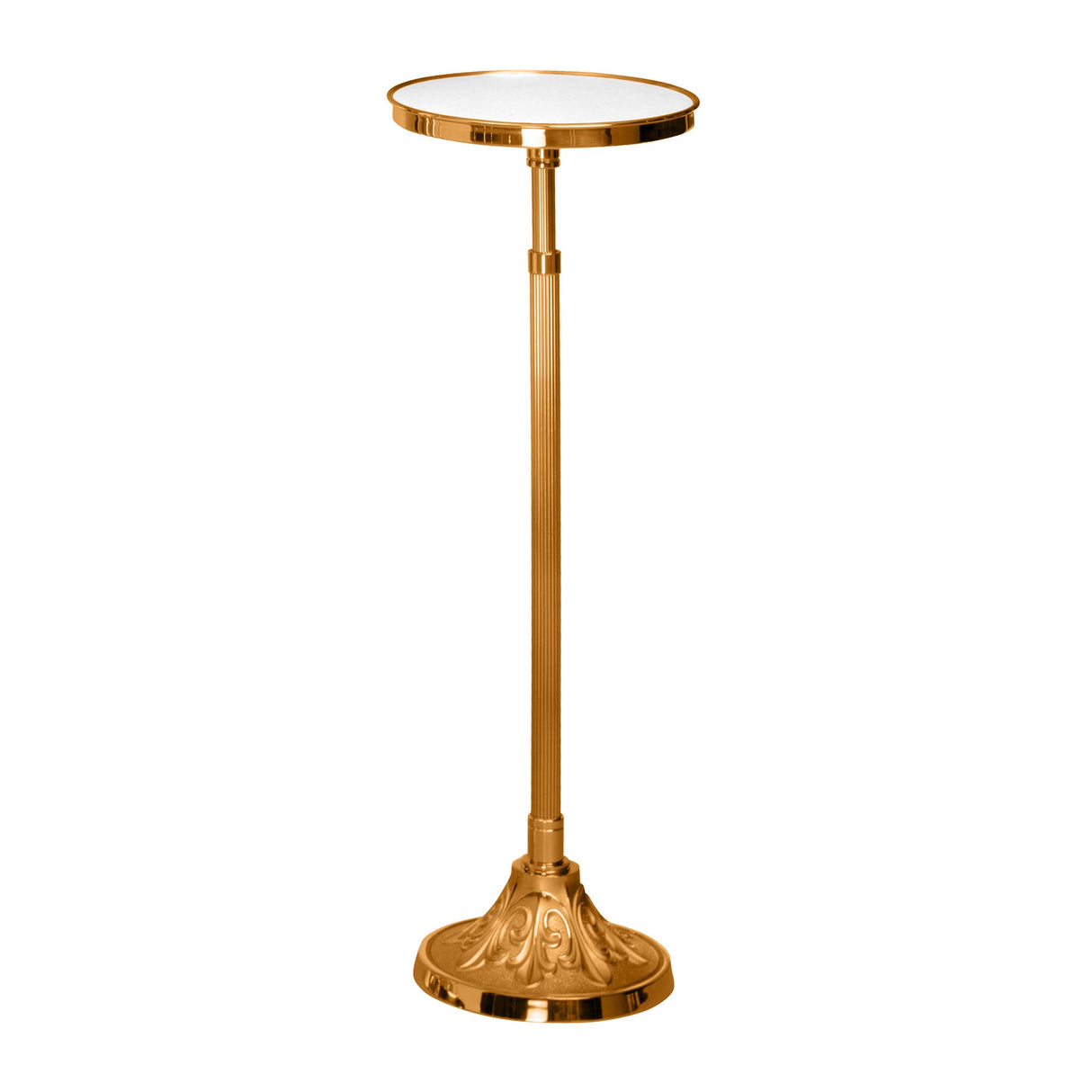 Adjustable Height Elegant Leaf Design Pedestal - No. 232-37