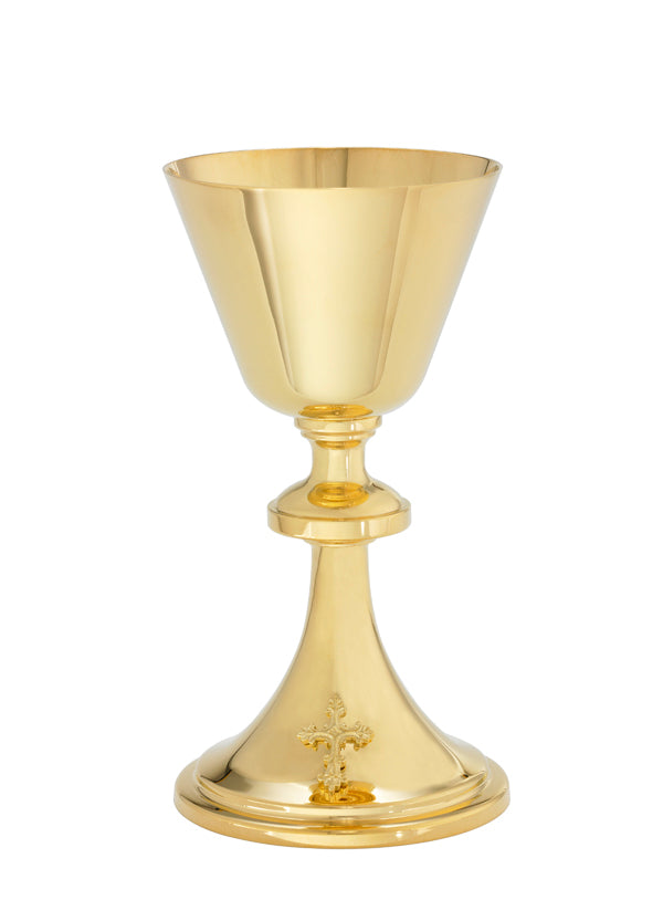 Flared Cup Gold Chalice A167G