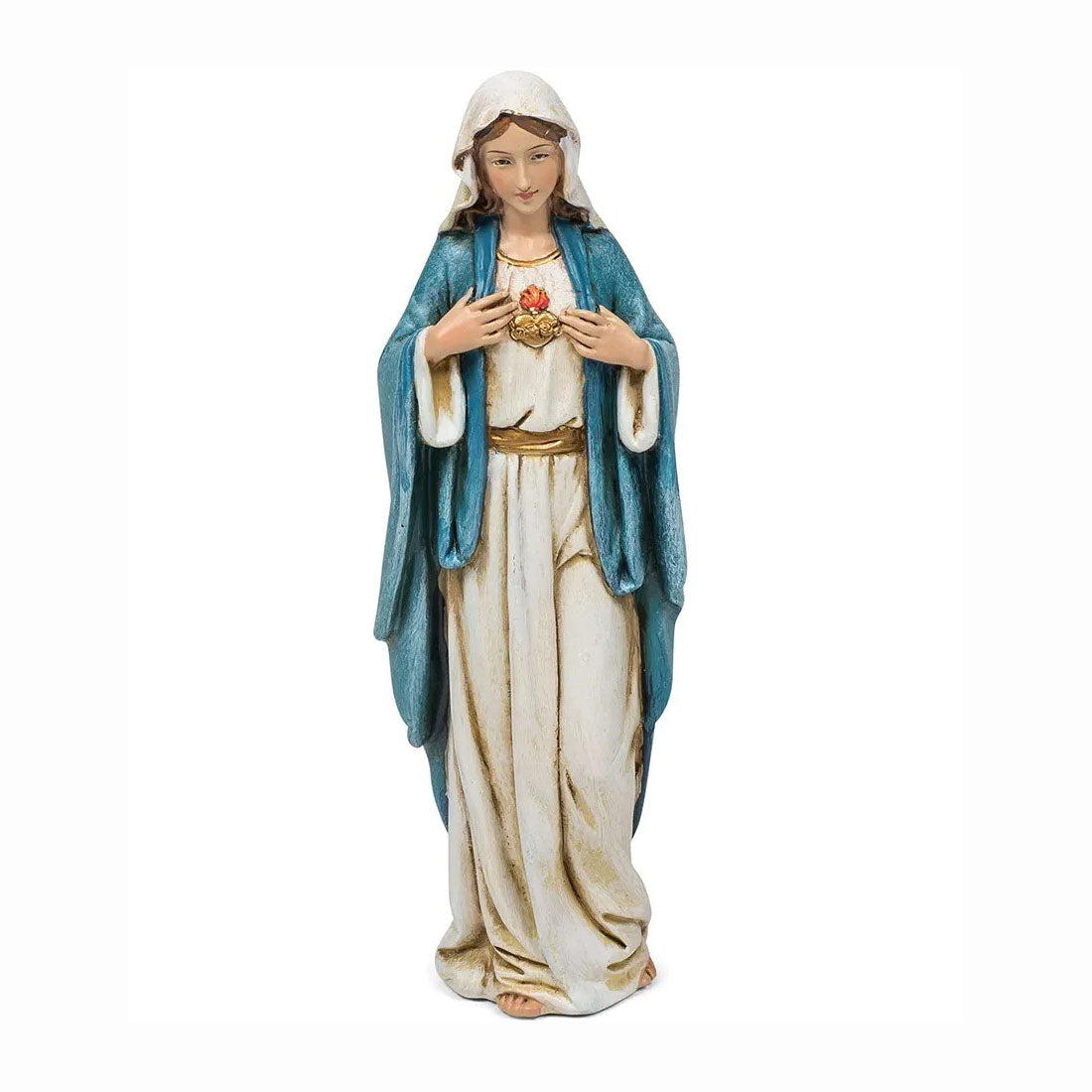 6 inch Immaculate Heart of Mary Statue - from the Joseph Studio Collection